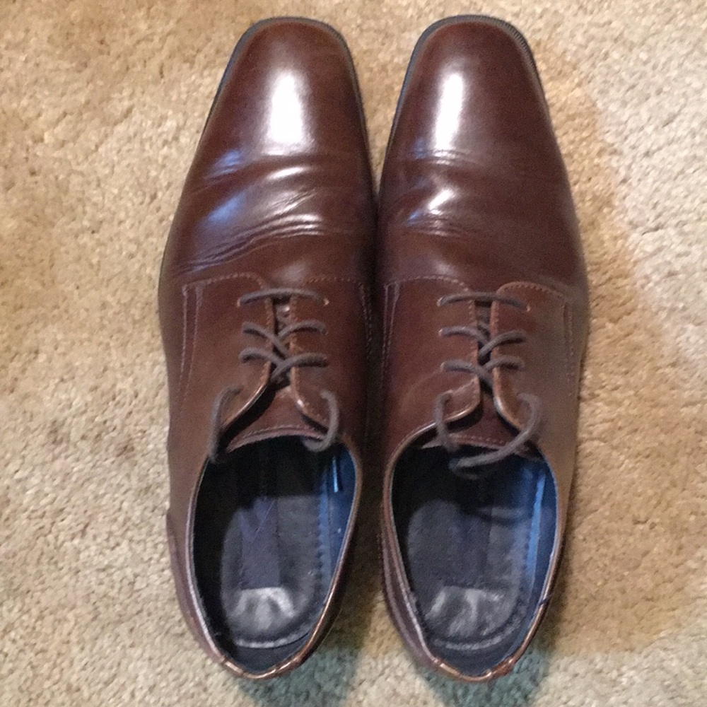 Joesph Aboud Men’s Leather Oxford - Size 11 Brown